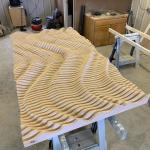 SGS Certificated Creative Wooden Furniture Large Oak Coffee Table