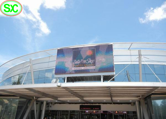 Rental Billboard LED Display, Shopping Mall Outdoor Digital Large Advertising