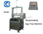 Vacuum Suction Semi Automatic Egg Tray Machine , CE Certified Egg Packaging