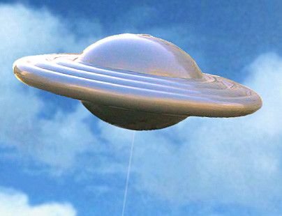 Outdoor Inflatable UFO Balloon Helium Giant Inflatable For Advertising