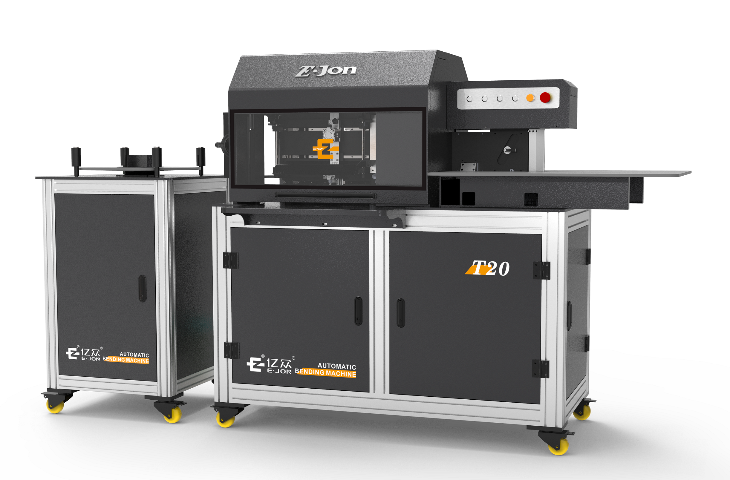 T20 2mm Flat Aluminum Bending Signs Making Machine For Outdoor Signage