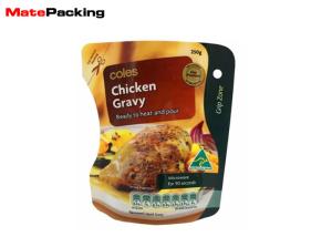 Wholesale Plastic Disposable Food Pouches Custom Printing High Temperature Resistance from china suppliers