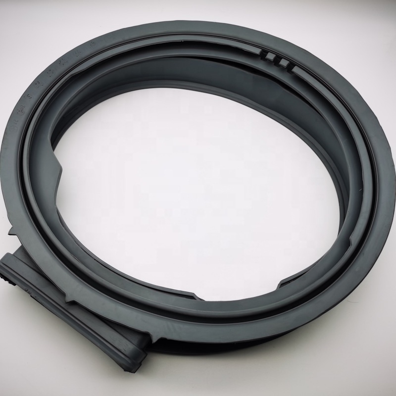 Grey MDS64233201 Washing Machine Rubber Door Seal Gasket Prevent Water Leakage