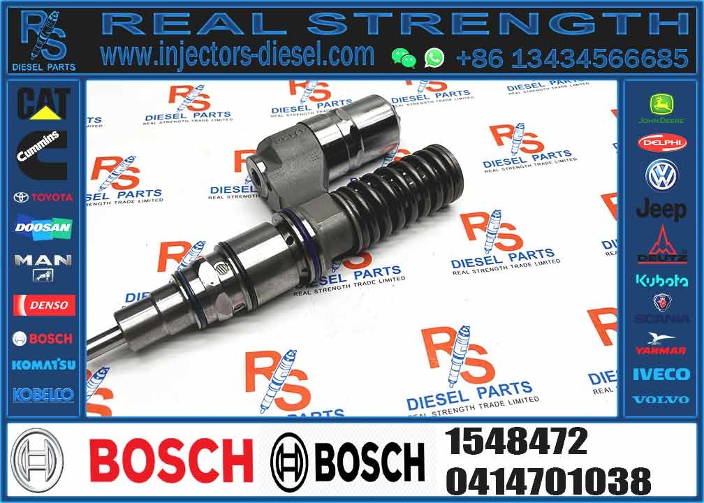 Fuel injector 0414701038 0414701039 0414701063 for SCANIA Injector R500 1548472 1766553 1539350