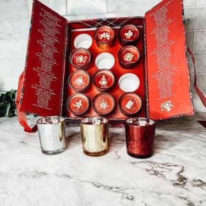 Wholesale Luxury Holiday Decor Crystal Soy Wax Scented Candles Box For Christmas Gifts from china suppliers