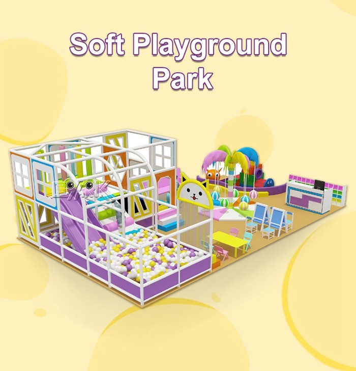 Amusement Park Soft Play Equipment Indoor Playhouse For Kids