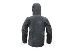 Colorful Mens Quilted Ski Jacket , Waterproof Mens Grey Ski Jacket