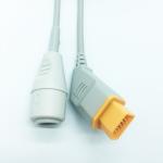 No Sterile Blood Pressure Cable Nihon Kohden 14 Pin To Edward IBP Adaptor