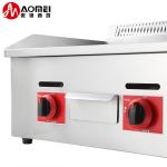 728*400*8mm Grill Plate Size Gas Griddle Stove for LPG/NG in Commercial Kitchen