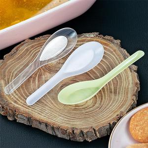 Wholesale Custom high quality pp soup rice spoons cutlery disposable plastic spoon from china suppliers