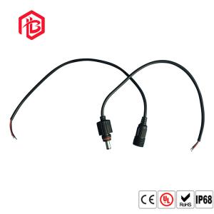 Wholesale Black White PVC 2 Pin Waterproof DC Connectors from china suppliers