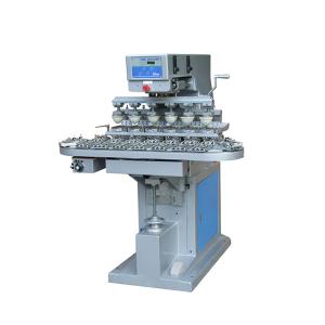 Wholesale china new pneumatic large conveyor 6-colors pad printing machine for sale from china suppliers
