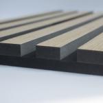 600*2400*21mm Slat Wood Absorbing application Meeting Room Corridors Office