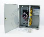 Intdoor wall mounted 72 ports fiber optic terminal distribution box