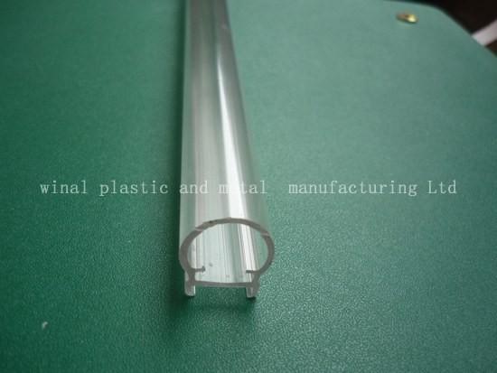 PMMA transparent LED tube for the cabinet lamp,refrigerator light,bus interior