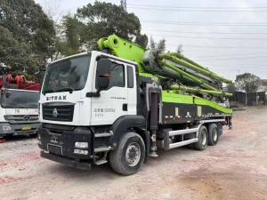 Wholesale 2021 Year Zoomlion 52m Hydraulic Rexroth Pump with SITRAK Chassis Truck Mounted Used Concrete Pump Truck from china suppliers
