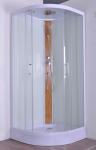 Curved Corner 900 X 900 X 2150mm Bathroom Glass Cabin