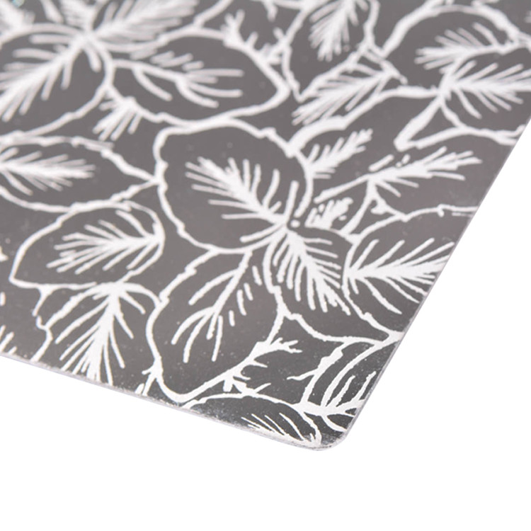 Custom Etched Stainless Steel Sheet 3mm Thickness 1219mm Width