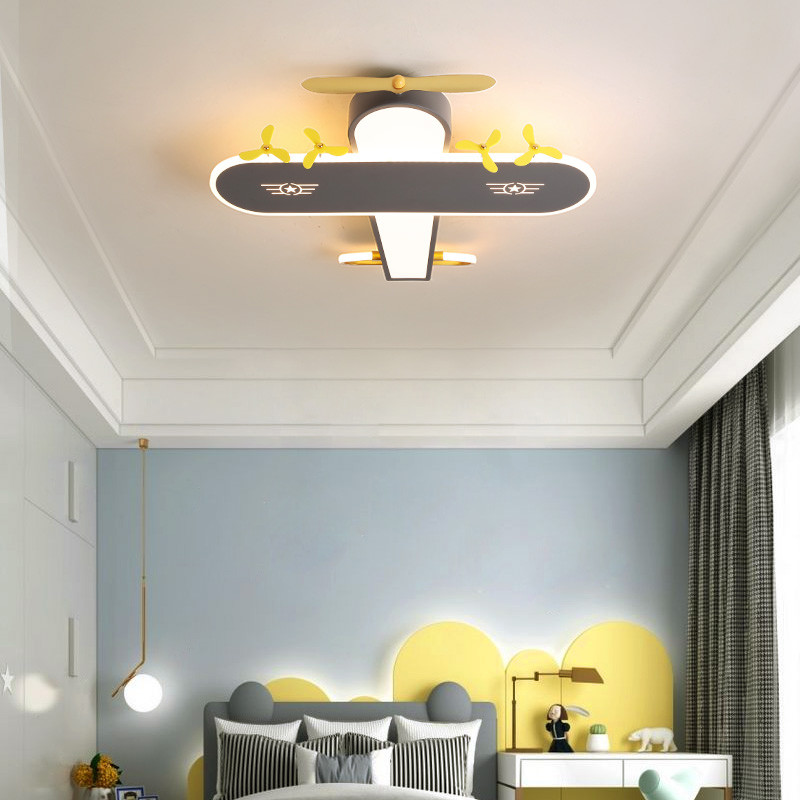 kids bedroom decor smart led lamp lights for room dimmable flush mount ceiling light（WH-MA-158)