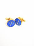 Different Styles Unique Mens Cufflinks , Metal Plated Gold Silver Novelty