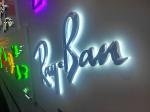Custom Outdoor Business Logo Signages 3d Backlit Metal Sign Letter