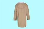 Long Sleeve Casual Womens Longline PU Leather Coat