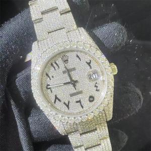 Wholesale Bust Down Millionaire Moissanite Watch Rolex from china suppliers