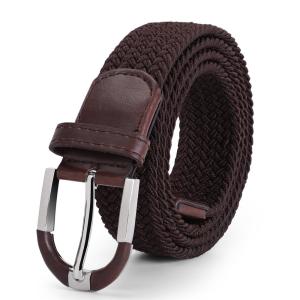 Wholesale Dressing 115cm Fabric Elastic Belt Wide Golf 3.4cm Stretch Women Braided Woven from china suppliers