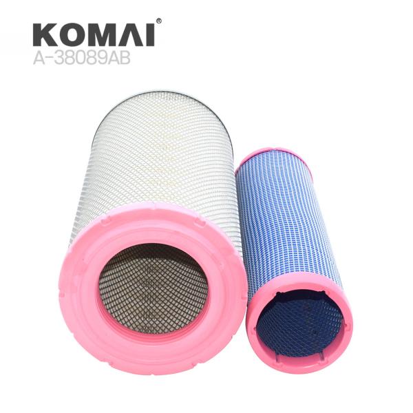 Komai Air Filter Kit 13074771 K1838PU KA18303 13074774 For Liugong CLG835H