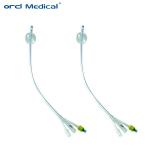 Medical Silicone Urethral Catheter 3 Way 16Fr 18Fr 20Fr 22Fr 24Fr