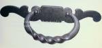 Zinc alloy pull ring door handle,antique copper,L72mm*W82mm,cabinet drawer