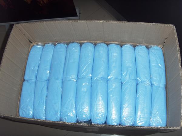 Latex Free Disposable Polypropylene Shoe Covers , Breathable Surgical Boot
