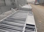 Galvanized Temporary Fence Crowd Control Barrier