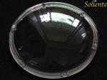 180mm Transparent LED Lens Cover , Round Outdoor Light Covers