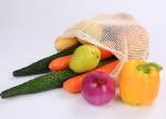 Supermarkets Cotton Mesh Bag Load Bearing Over 5 Kg For Vegetable And Fruit