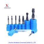 Solid carbide ball nose end mill 2/3/4/6 flutes, Coating (Optional) R0.15-10MM