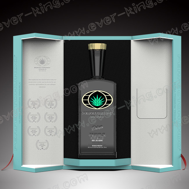 OEM transparent White Flint Glass Liquor Containers