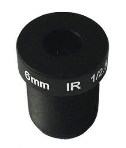Wholesale 3.0MP 6mm 66 Degree CCTV Lens, M12 F2.4 1/2.7&quot; IR MTV Lens from china suppliers