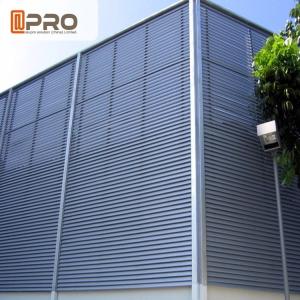 Wholesale Outdoor Custom Aluminium Sun Louver Shutters For Vertical Sunshade from china suppliers