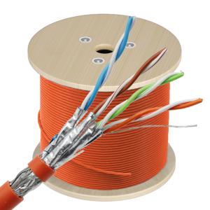 Wholesale Factory Price Cat7 SFTP Network Cable Indoor And Outdoor OEM Support Cable Fluk Test Pass Ethernet Cable from china suppliers