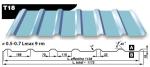 De Coiler Hydraulic Cutter Corrugated Sheet Roll Forming Machine