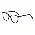 CE Certificate Acetate Eyewear Optical Glasses Frame Round Ladies