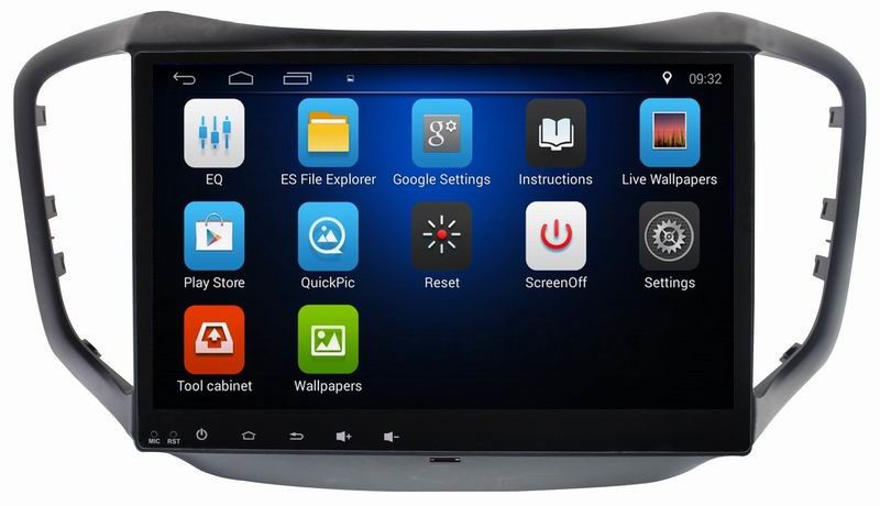 Ouchuangbo car gps navi android 8.1 for Chery Tiggo 5 2014-2015 support SWC wifi 4 Core CPU BT 4*45 Watts