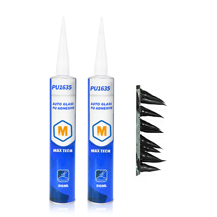 Low Price High Quality Auto Glass Odorless No sagging Windshield Caulking Sealant Polyurethane PU Sealant 600ml
