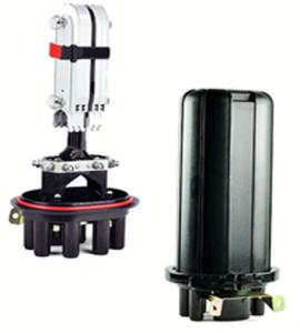 Wholesale 7 ports fiber optic closure vertical type φ220×450MM ETC-D008 from china suppliers