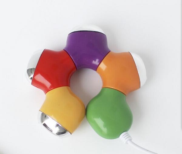 Quality 4 port USB HUB flower shaped for sale