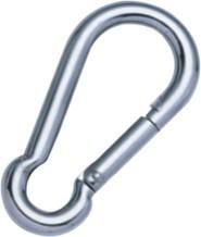 Simplex Snap hook Stainless Steel Spring Snap Hook Carabiner Steel Carabiner