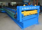 Metal Profile 915 Floor Deck Roll Forming Machine 22kw Power 0.6mm - 1.5mm