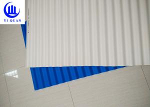 Wholesale Plastic Corrugated Tinted Plastic Roofing Sheets / Spanish Tile Roof from china suppliers