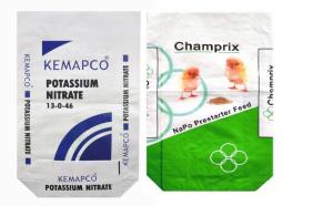 Wholesale Waterproof Empty Animal Feed Sacks 20kg 40Kg 50kg Moisture Resistance from china suppliers